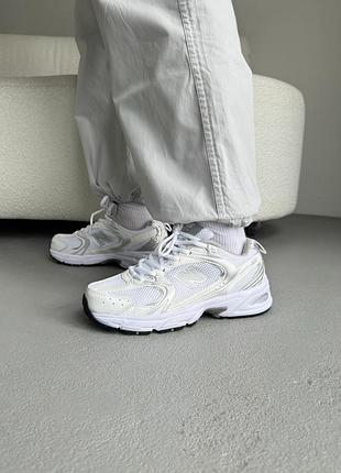 Женские кроссовки new balance 530 silver / стильные кроссовки на каждый день