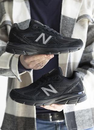 👟 кроссовки new balance 990 black / наложка bs👟