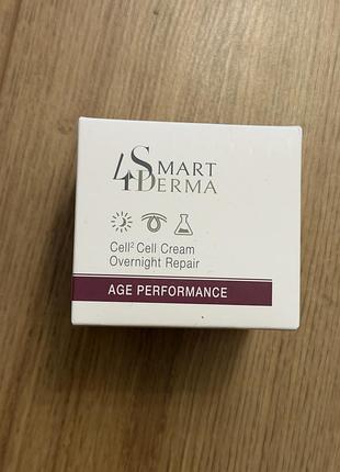 Smart 4 derma хронобіологічний енергетичний нічний ліфтинг-крем cell2cell cream overnight repair 50мл