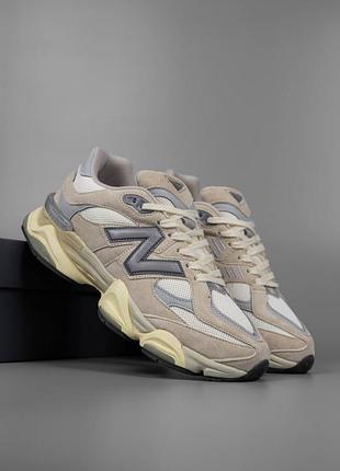 Чоловічі кросівки new balance 9060 beige white