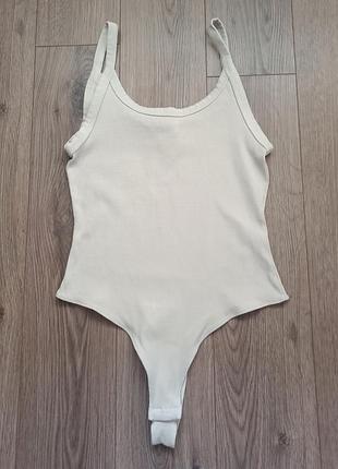 Майка-боди в рубчик h&amp;m р.m