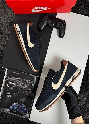 Nike md runner 2 dark navy beige 2