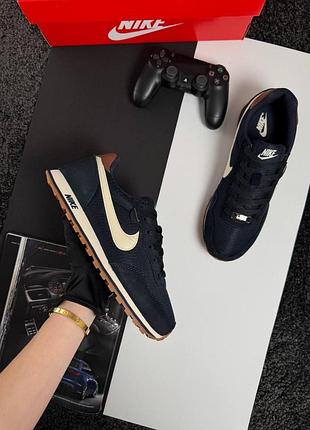 Nike md runner 2 dark navy beige 9