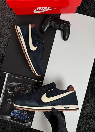 Nike md runner 2 dark navy beige 5