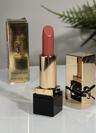 Помада yves saint laurent rouge pur couture satin color lipstick (nm muse) 1.3 g mini