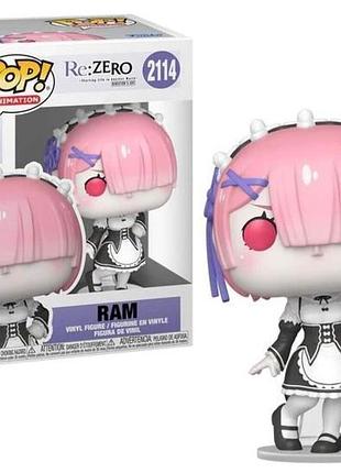 Фігурка funko pop фанко поп re: zero, rem #2114