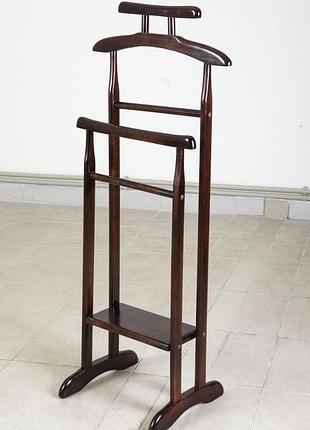 Плечики альфа, темный орех