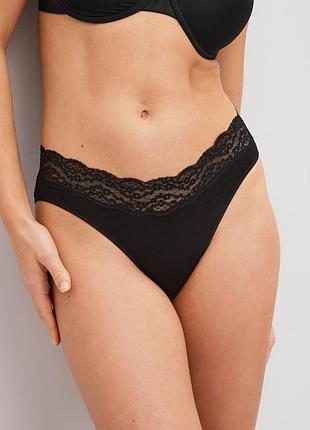 26(60)xxxl, next, aнглия! синие хлопковые темно синие трусики, новые