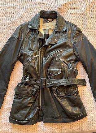Кожана куртка burberry  кожаний тренч пальто