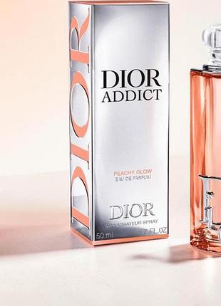 Парфумована вода dior addict peachy glow 50 мл