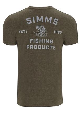 Футболка simms stacked bass t-shirt оригинал сша
