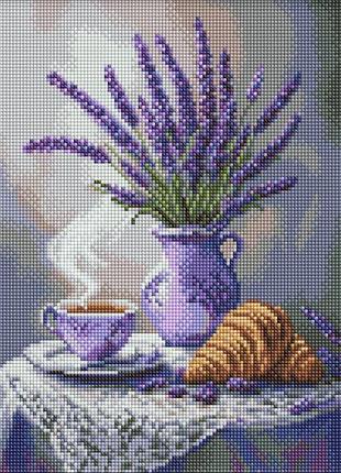 Алмазная мозаика - лавандовый натюрморт ©art_selena_ua
