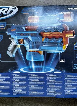 Бластер іграшковий nerf elite 2.0 phoenix cs 6 (e9961) 2