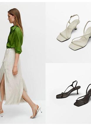 Босоніжки massimo dutti
