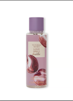 Парфумований спрей для тіла міст victoria's secret love spell brulee fragrance mist
