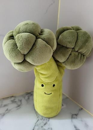Мягкая игрушка jellycat amuseable vivacious vegetable broccoli.