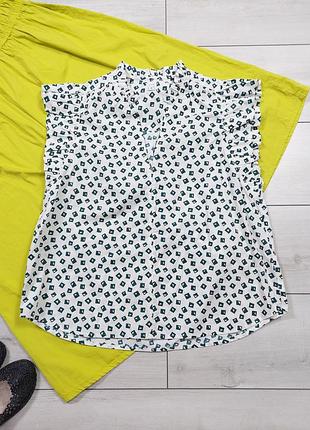 Коттоновая блузка john lewis р.12uk, m-l