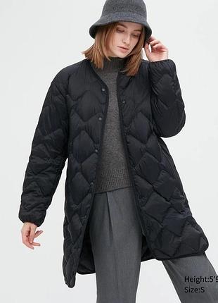 Легкий пуховик/куртка на пуху uniqlo xxs/xs