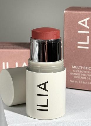 Кремовые румяна для губ и щек в стике ilia multi-stick (dreamer) 4.5 g
