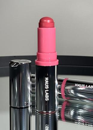 Кремові румʼяна haus labs color fuse glassy lip + cheek blush balm stick (glassy rosette) 5 g (без коробочки, з набору)