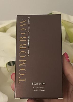 Чоловіча туалетна вода тумороу, avon  edt today tomorrow always, tta tomorrow for him