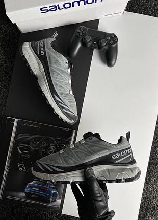 Мужские кроссовки salomon lab xt-6 new grey black