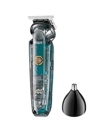 Машинка для стрижки волос триммер vgr v-949 black
