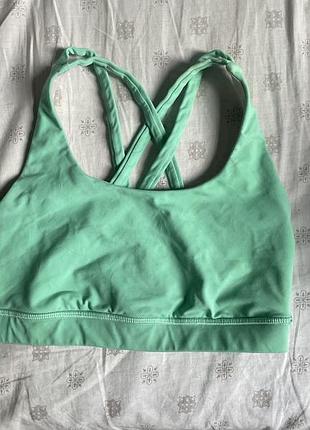 Nwot lululemon energy bra bali breeze спортивний топ лулулемон