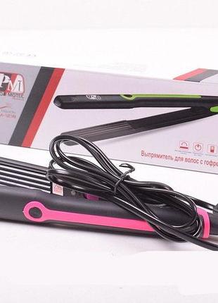 Гофре для волос promotec pm-1218