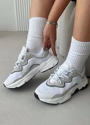 Жіночі кросівки adidas ozweego white