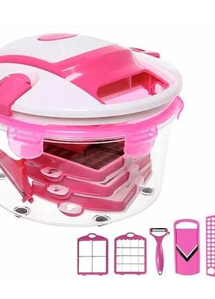 Овощерезка multi salad chef мульти салад 13 в 1 универсальная