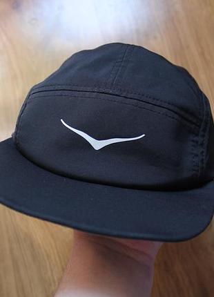 Унисекс кепка пятипанелька спортивная 5 panel hoka packable trail hat