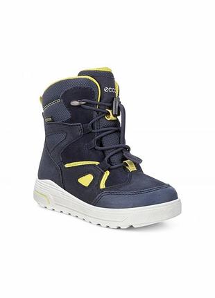 Ecco urban snowboarder gore-tex дитячі зимові термо черевики снігоступи