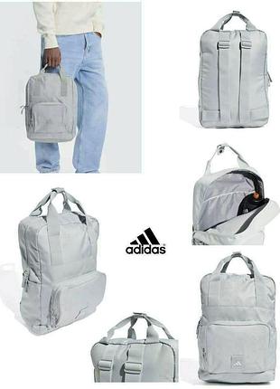 Городской городской спортивный серый рюкзак adidas prime backpack