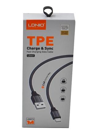 Кабель ldnio ls441 micro usb cable 2