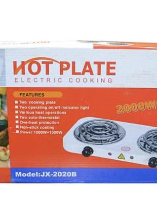 Спіральна плита двоконфоркова jx-2020b 2000w