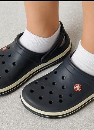 Crocs
шлепанцы crocband размер 36 стелька 23 см. сабо crocs crocband черные. оригинал
