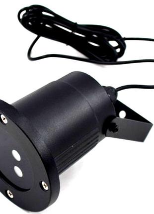 Лазерный звездный проектор с пультом star shower laser light (металл)