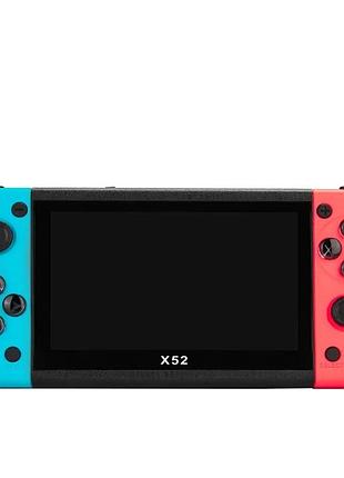 Портативная игровая консоль x52 4,3-дюймовая