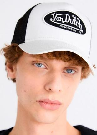 Унісекс кепка бейсболка von dutch trucker boston unisex