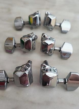 Колки для гитары "gitara i kit" с квадратной механикой. комплект 3r+3l