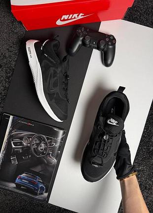 Nike air running black white 3