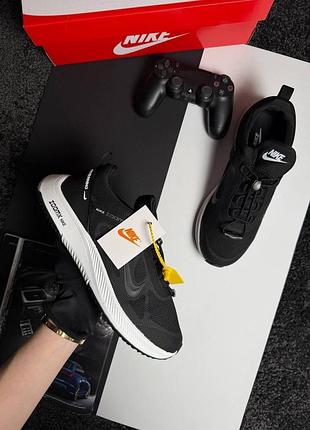 Nike air running black white 9