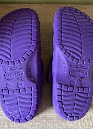 Шлепанцы crocs 3