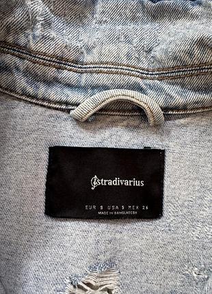 Джинсовка stradivarius 3