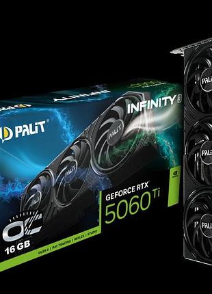 Відеокарта rtx 5060 ti 16gb gddr7 infinity 3 oc palit (ne7506ts19t1-gb2061s)