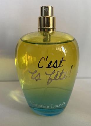 Christian lacroix c'est la fete edp 100мл оригинал!