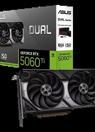 Видеокарта rtx 5060 ti 8gb gddr7 dual asus (dual-rtx5060ti-8g)