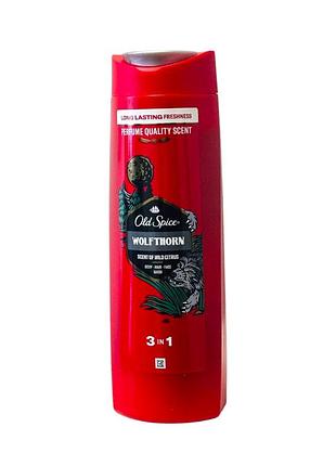 Гель-шампунь old spice 3 in 1 wolfthorn 400 мл 8973