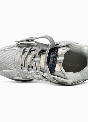 Кросівки off-white be right silver 6